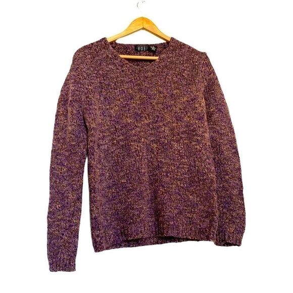 ROE Jackets & Blazers - Purple Roe Wool Blend Sweater Medium